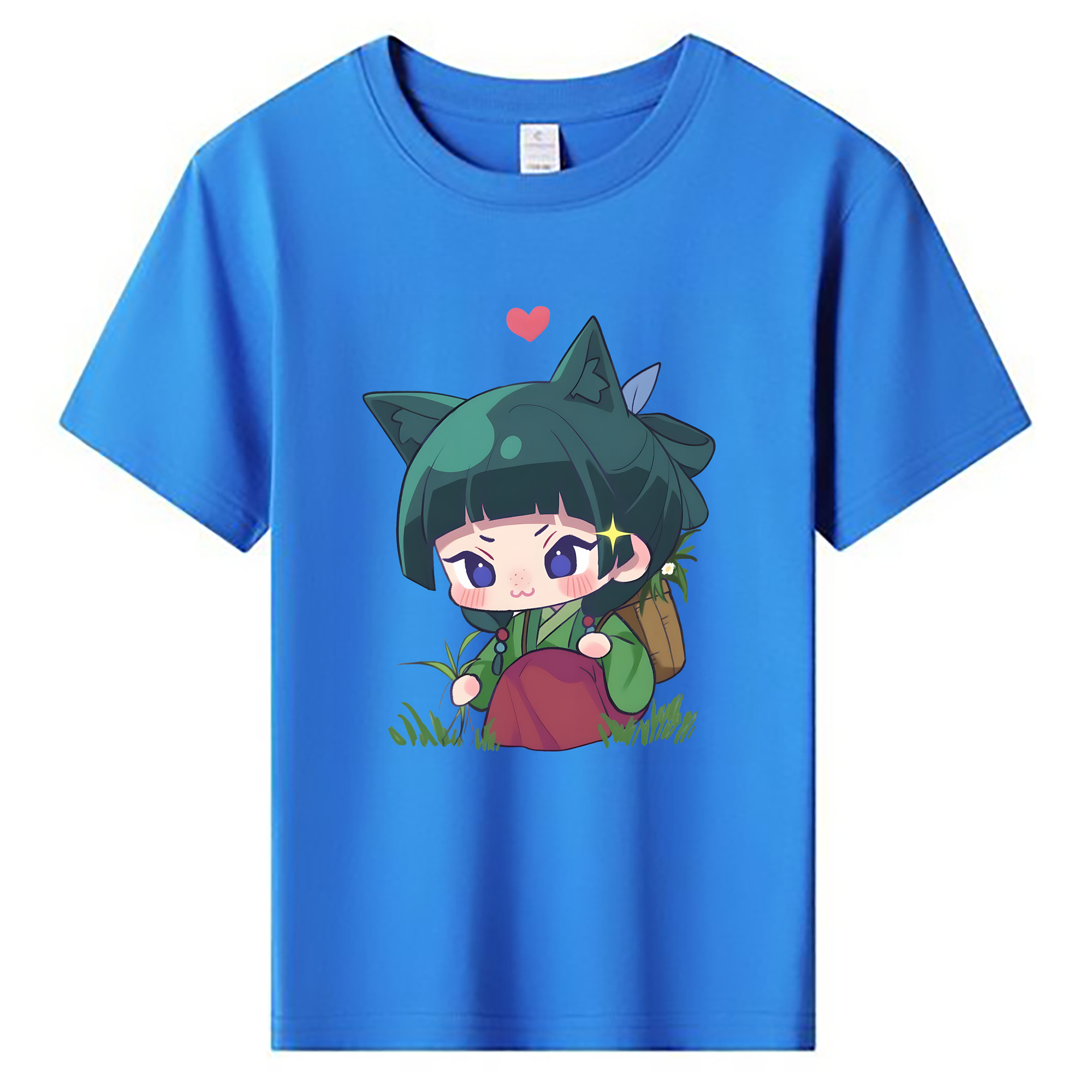 （画像用） 薬屋のひとりごと The Apothecary Diaries 綿100％キッズTシャツ（フロントプリント）
